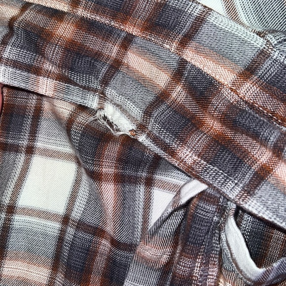 Mossimo Supply Co Boyfriend Fit Flannel small - Picture 4 of 8